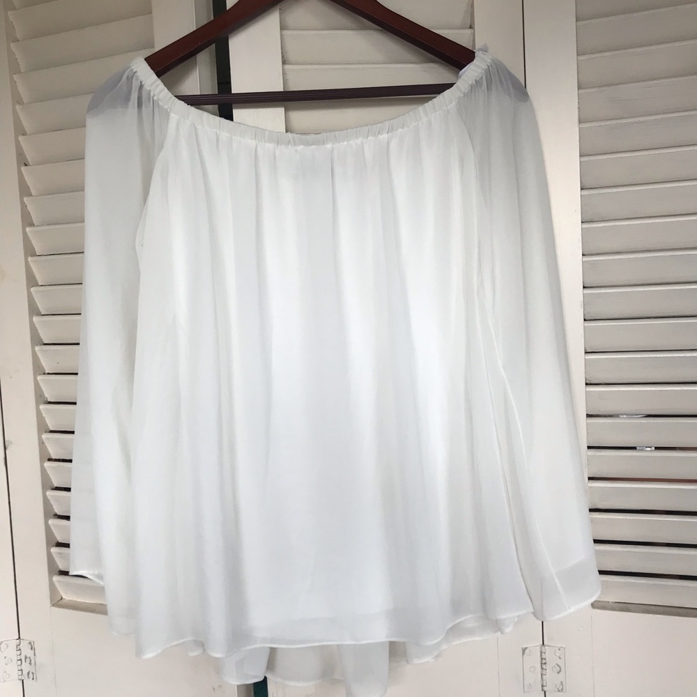 Anthropologie top blouse Bailey 44 off shoulder - Picture 5 of 8
